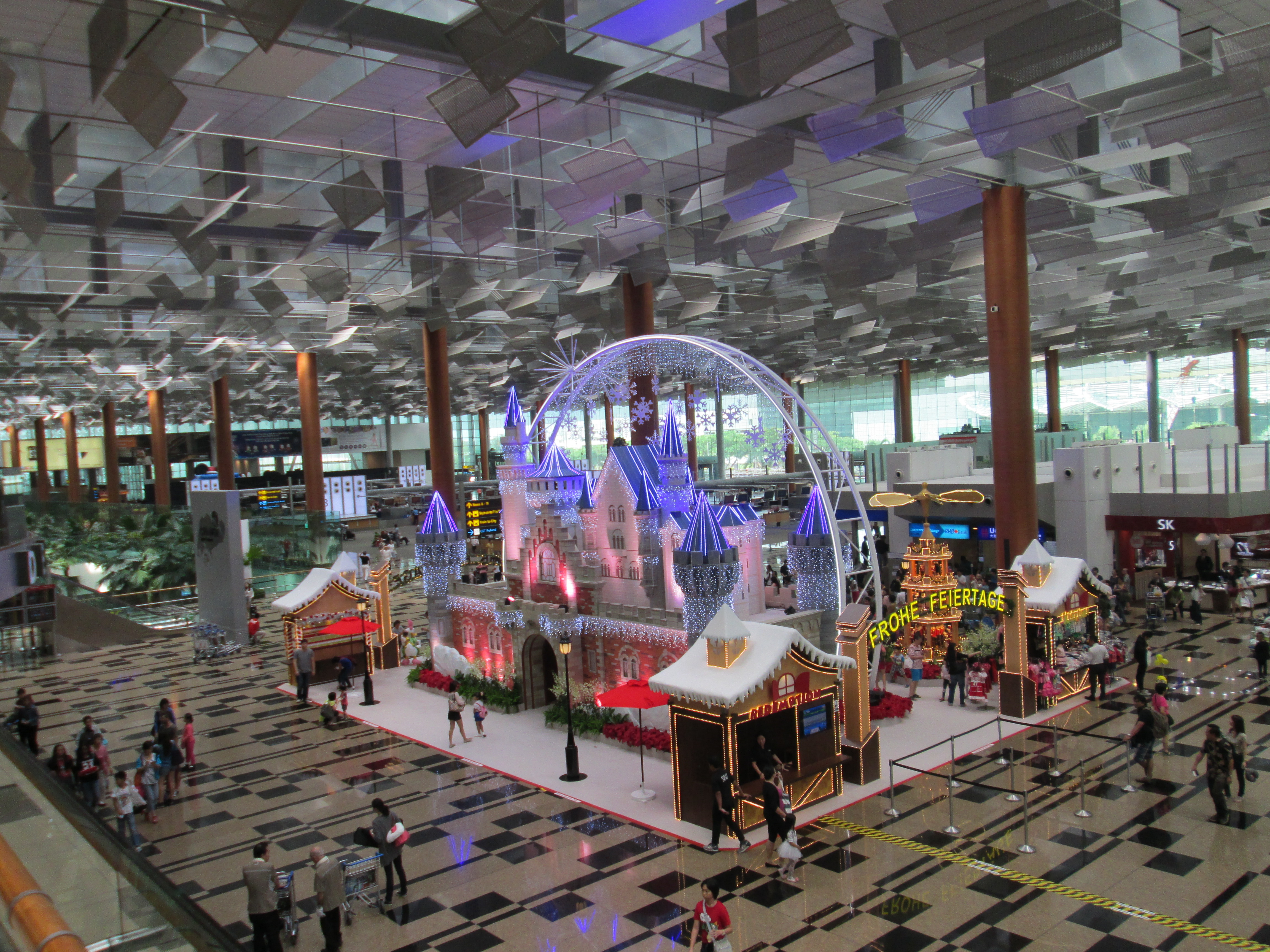 Changi Airport Christmas Celebrations 2014