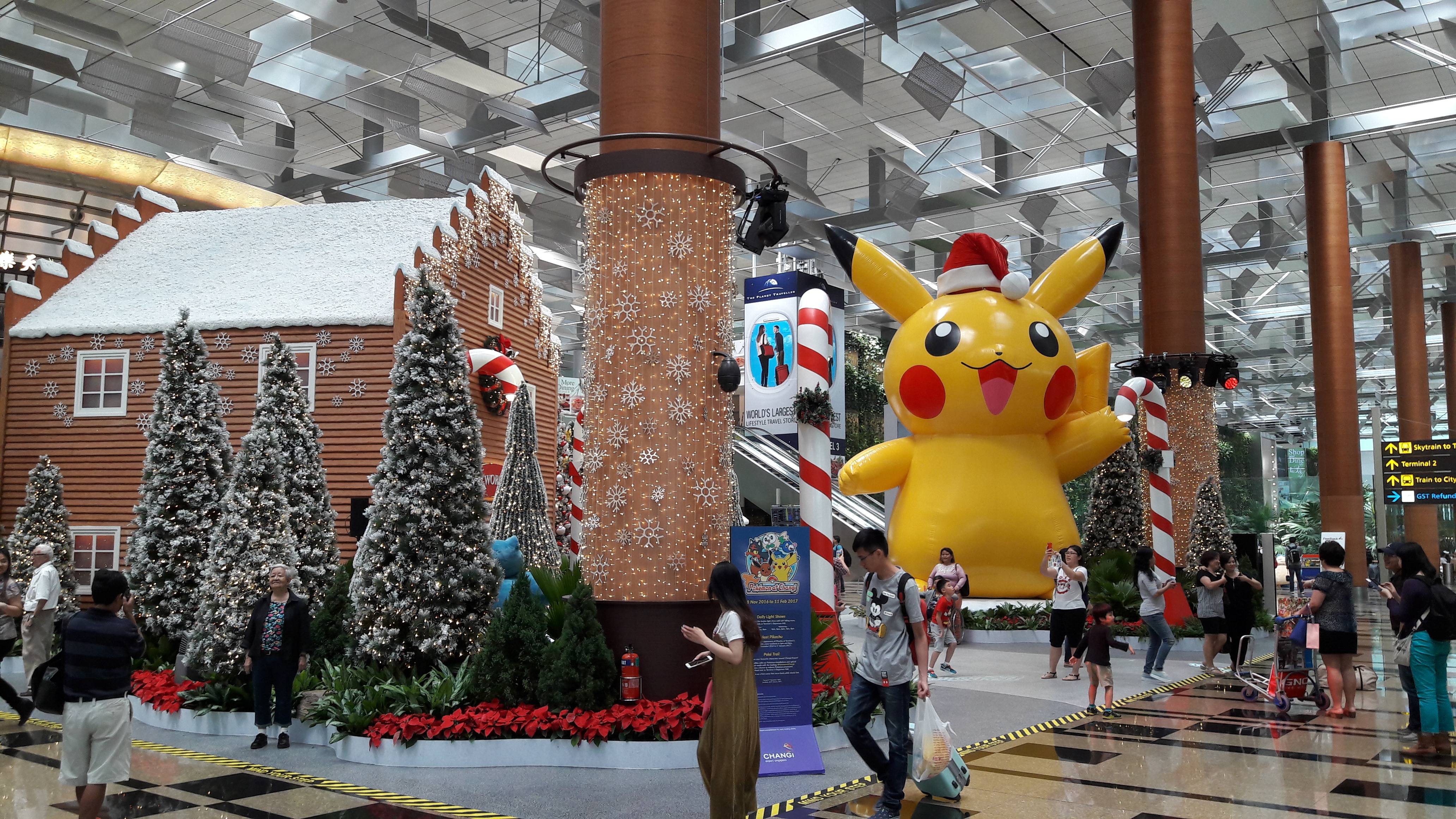 Changi Airport Christmas Celebrations